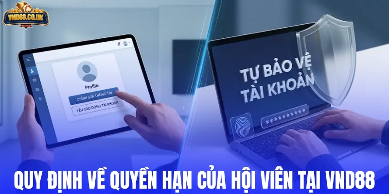 Quy định về quyền hạn của hội viên tại VND88