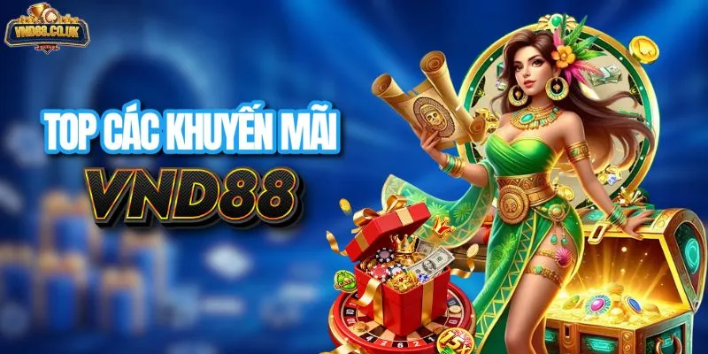 Top ưu đãi cho hội viên tại nhà cái VND88